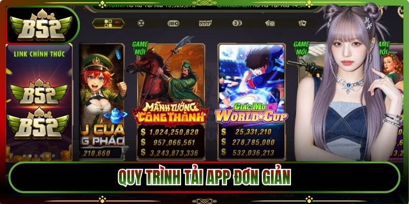 Quy trình tải app đơn giản 