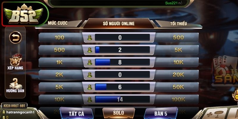 Vài nét về trò chơi sâm B52 